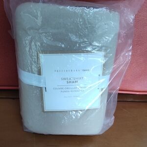 Pottery Barn Teen Tan Sweatshirt Sham